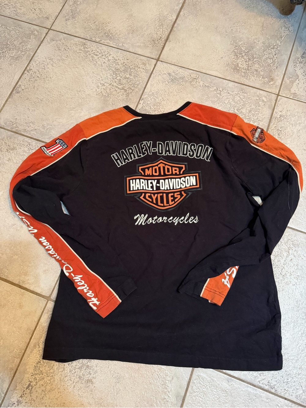 Vintage Women’s Harley Davidson Long Sleeve T Shirt Size XL - Picture 4 of 4